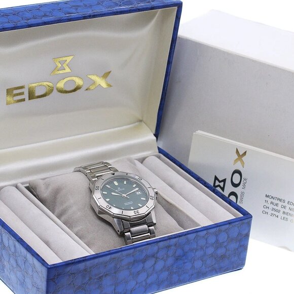 EDOX Pro-delphin Date green Dial Quartz Men's Watch_849140 - Picture 2 of 7